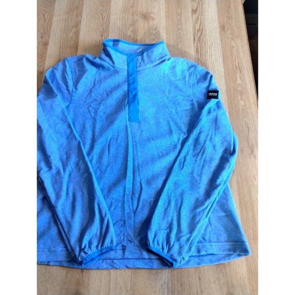 Alblanc blue Pullover with snaps and thumb holes‎ - Picture 1 of 9